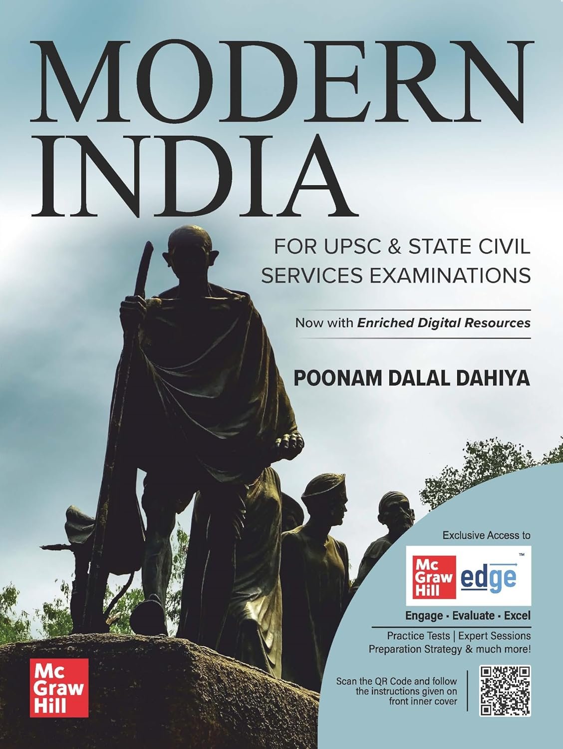 Modern Indian History by Poonam Dalal Dahiya Latest Edition Book PDF English Medium